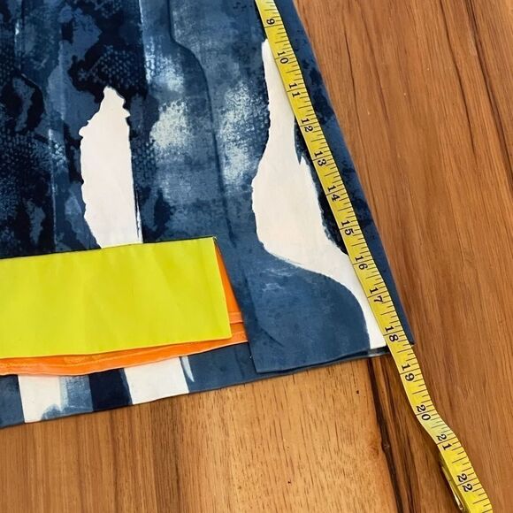 Tahari Color blocking snakeskin skirt - 2 - Picture 8 of 12